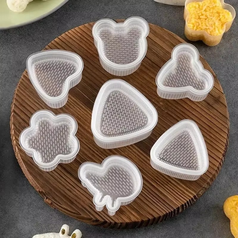 Rice Ball Mold - 1/2 Peças Molde Criativo em Formato
