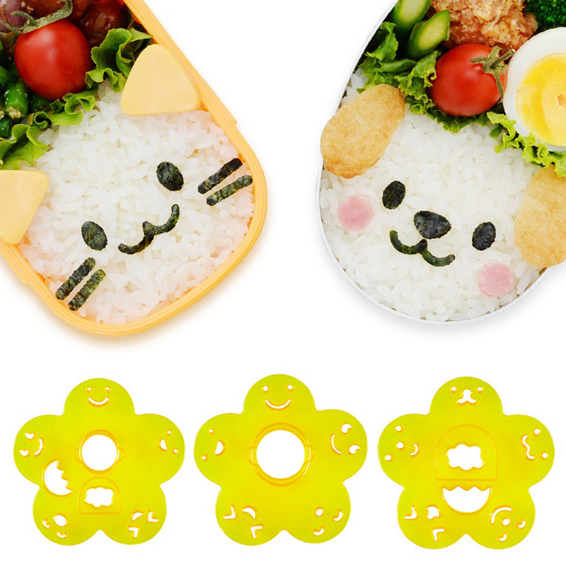 Rice Ball Mold - Bento Decoração Rice Ball Moldes, Seaweed
