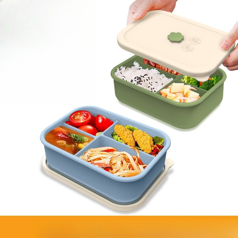 Meal Prep Weight Loss - Marmita de silicone para micro-ondas, com