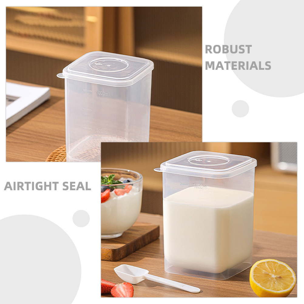 Caixa de Armazenamento de Iogu - Meal Prep Yogurt Containers avaliação e preço