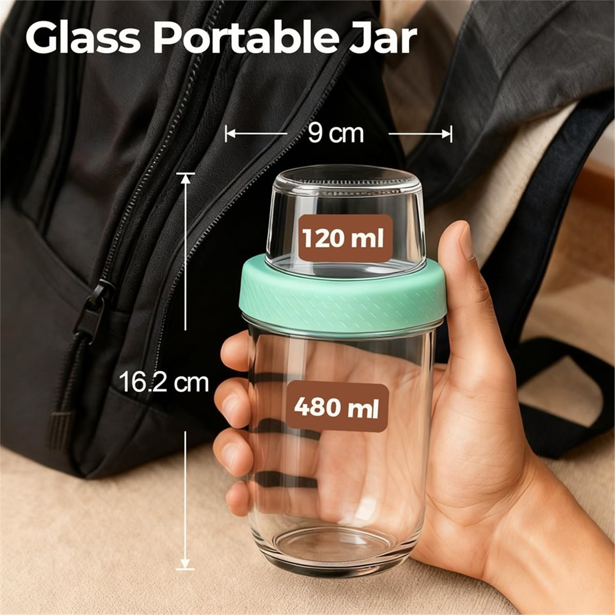 Potes de Vidro para Overnight  - Overnight Oat Jar avaliação e preço