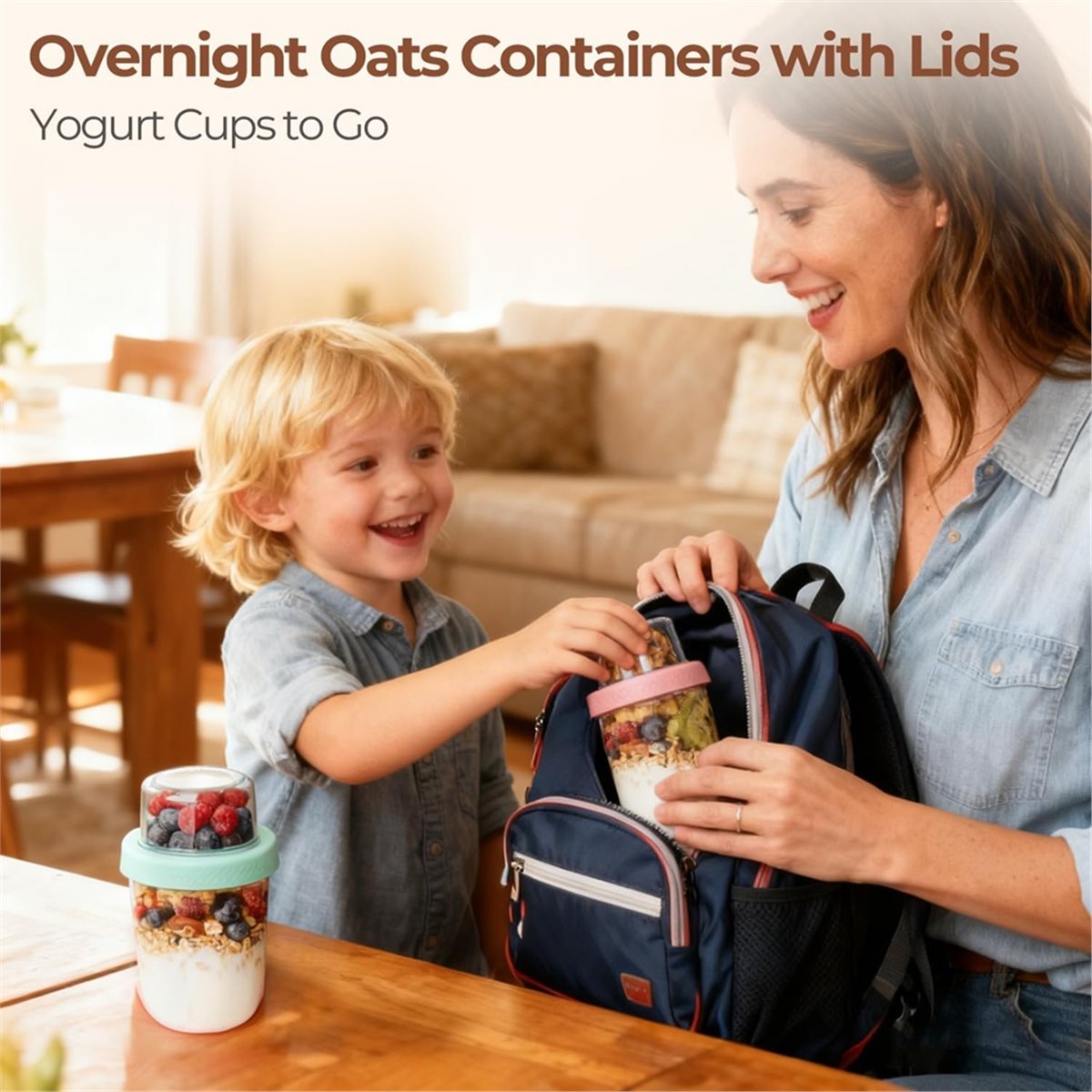 Potes de Vidro para Overnight  - Overnight Oat Jar avaliação e preço