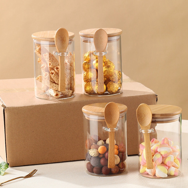 Conjunto de 4 Potes de Vidro p - Overnight Oat Jar avaliação e preço