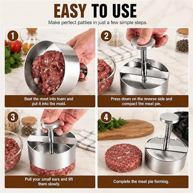 Molde Manual Redondo de Aço In - Rice Ball Mold avaliação e preço