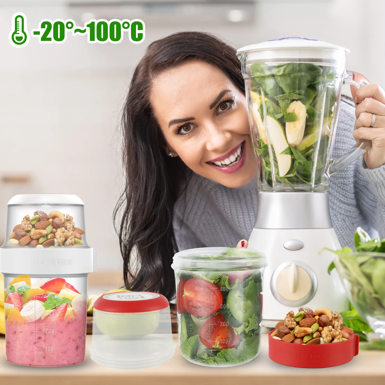 2 pçs copos de café da manhã r - Overnight Oat Jar avaliação e preço