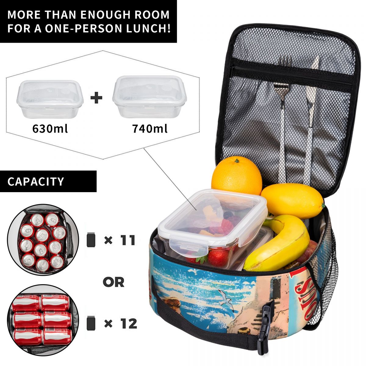 Bolsa de Almoço Compacta de Ne - Meal Prep Weight Loss avaliação e preço