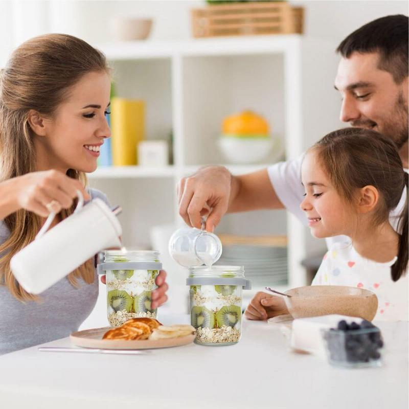 Recipientes de aveia durante a - Overnight Oat Jar avaliação e preço