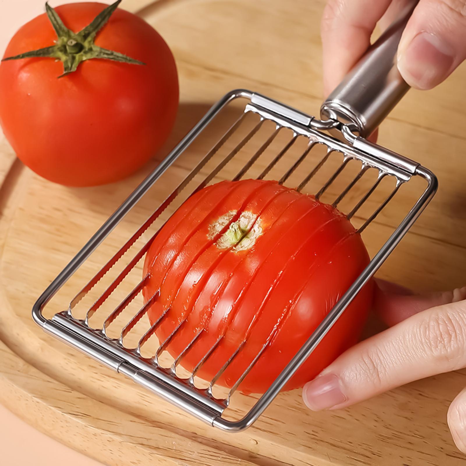 Cortador de Tomate em Aço Inox - Meal Prep With Potatoes avaliação e preço