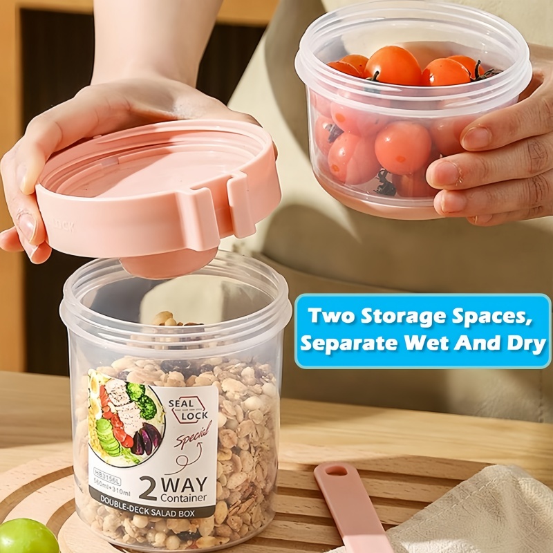 Copo Portátil para Salada, Cop - Meal Prep Yogurt Containers avaliação e preço