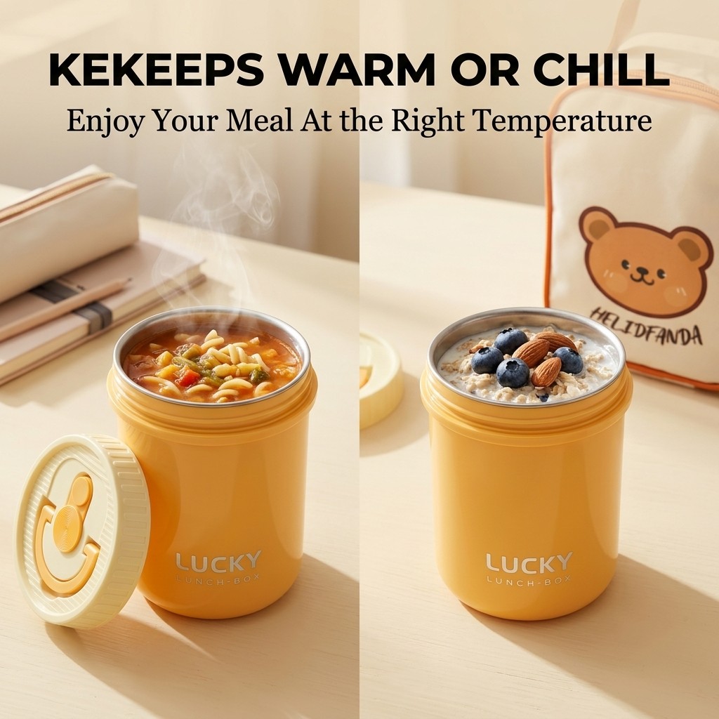 Marmita térmica de aço inoxidá - Meal Prep Yogurt Containers avaliação e preço