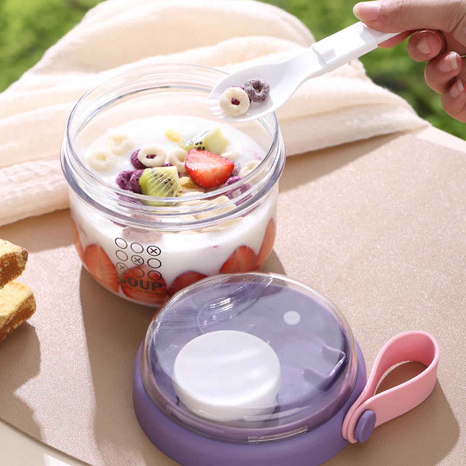 Copo para Salada com Tampa e C - Meal Prep Yogurt Containers avaliação e preço
