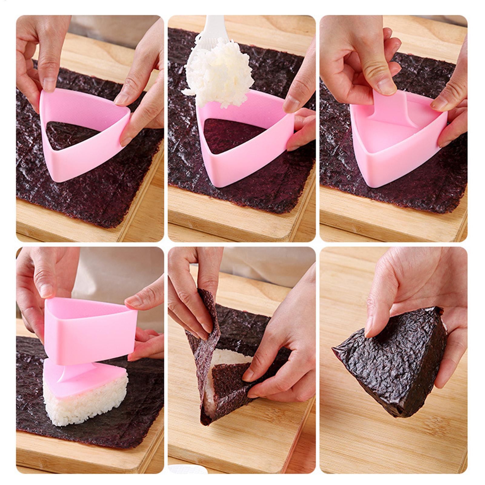 Molde de Sushi Triangular, Pre - Rice Ball Mold avaliação e preço