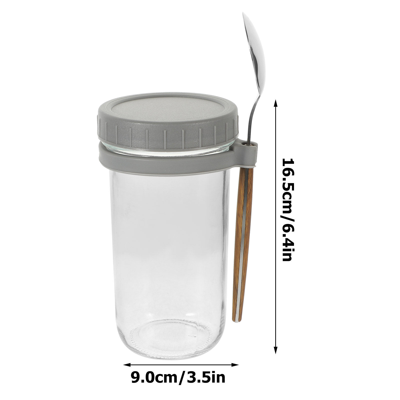 Conjunto de Copo de Vidro Esti - Overnight Oat Jar avaliação e preço