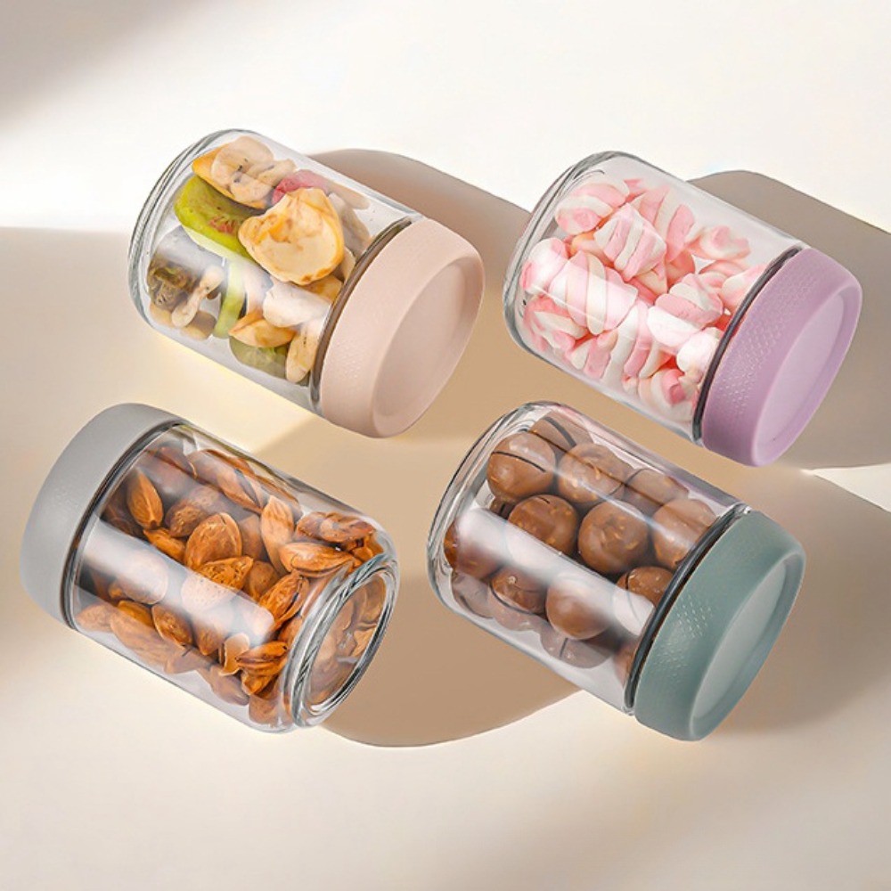 Recipientes de 480ml (16oz) pa - Overnight Oat Jar avaliação e preço
