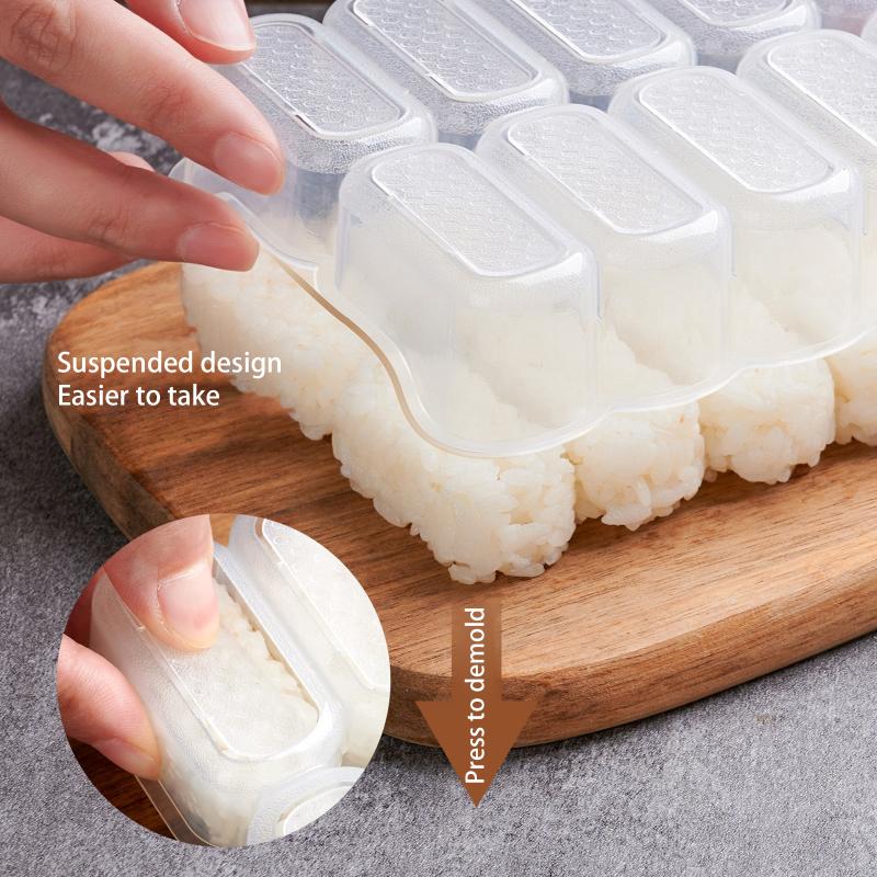 Forma de Arroz em Grade com Co - Rice Ball Mold avaliação e preço