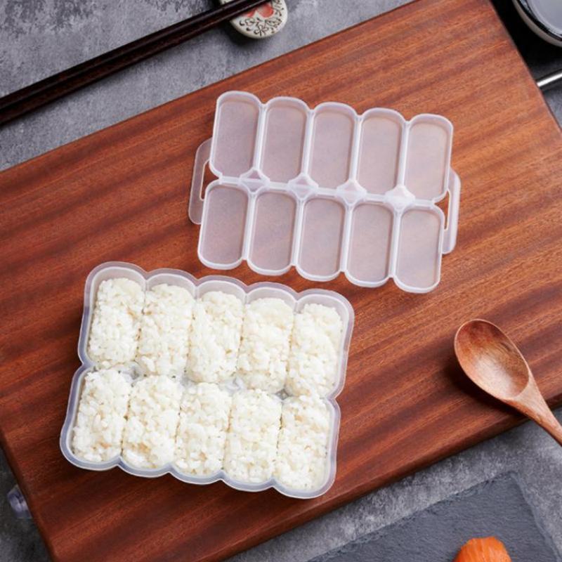 Forma de Arroz em Grade com Co - Rice Ball Mold avaliação e preço