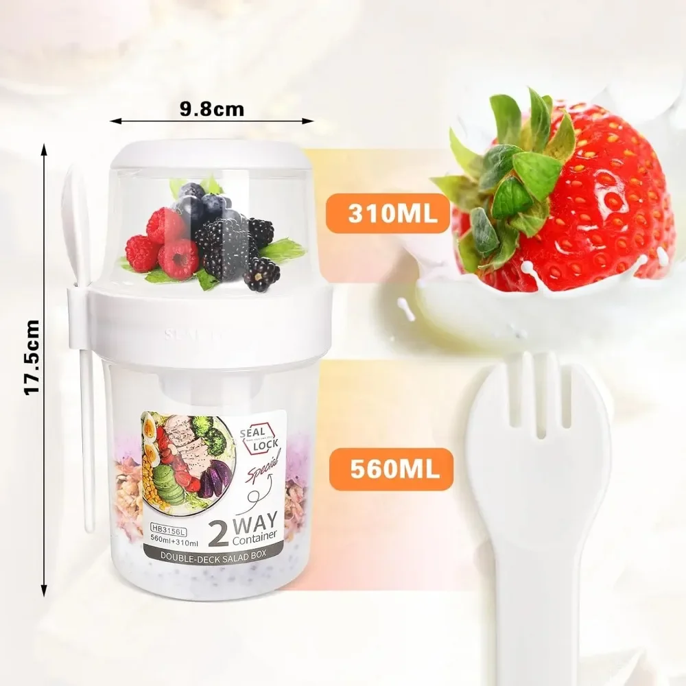 Copo de salada copos de café d - Meal Prep Yogurt Containers avaliação e preço