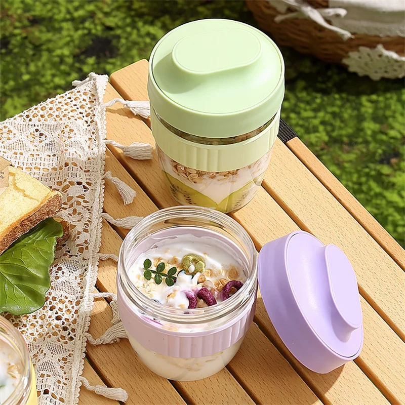 480/570ml copo de café da manh - Meal Prep Yogurt Containers avaliação e preço