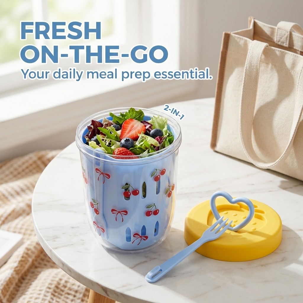 Recipiente de Plástico para Sa - Meal Prep Yogurt Containers avaliação e preço